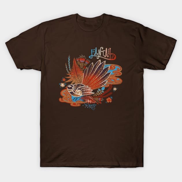 Fantail T-Shirt by akaneyabushita